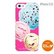 iPhone5s-YCM2P0145-78 [オリジナルデザイン apple iPhone5s アイフォン5s ケース (アイスクリームPOP)]