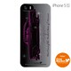 iPhone5s-YCM2P0147-78 [オリジナルデザイン apple iPhone5s アイフォン5s ケース (ハイウェイ・トゥ・ヘル)]
