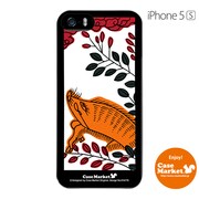 iPhone5s-YCM2P0167-78 [オリジナルデザイン apple iPhone5s アイフォン5s ケース (萩に猪)]
