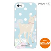 iPhone5s-YCM2P0173-78 [オリジナルデザイン apple iPhone5s アイフォン5s ケース (小鹿のワルツ)]