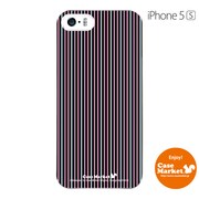 iPhone5s-YCM2P0180-78 [オリジナルデザイン apple iPhone5s アイフォン5s ケース (Stripe Pattern Micro Line ダブル)]