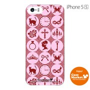 iPhone5s-YCM2P0181-78 [オリジナルデザイン apple iPhone5s アイフォン5s ケース (アラカルト レッド)]