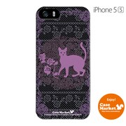 iPhone5s-YCM2P0201-78 [オリジナルデザイン apple iPhone5s アイフォン5s ケース (ミステリアスキャット)]