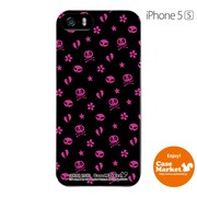iPhone5s-YCM2P0208-78 [オリジナルデザイン apple iPhone5s アイフォン5s ケース (ハートブレイクモノグラム ブラック)]
