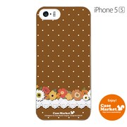 iPhone5s-YCM2P0222-78 [オリジナルデザイン apple iPhone5s アイフォン5s ケース (フラワードット)]