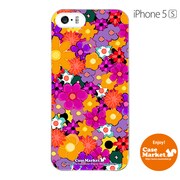 iPhone5s-YCM2P0242-78 [オリジナルデザイン apple iPhone5s アイフォン5s ケース (ブリリアント・フラワー Vivid)]