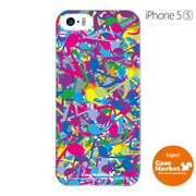 iPhone5s-YCM2P0265-78 [オリジナルデザイン apple iPhone5s アイフォン5s ケース (サウンドカラフル)]