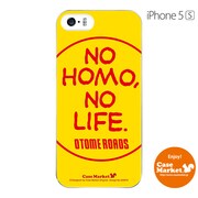 iPhone5s-YCM2P0269-78 [オリジナルデザイン apple iPhone5s アイフォン5s ケース (NO HOMO.NO LIFE)]