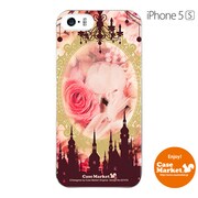 iPhone5s-YCM2P0274-78 [オリジナルデザイン apple iPhone5s アイフォン5s ケース (薔薇のお城)]