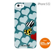 iPhone5s-YCM2P0275-78 [オリジナルデザイン apple iPhone5s アイフォン5s ケース (ハートごちゃ)]