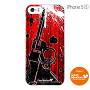 iPhone5s-YCM2P0278-78 [オリジナルデザイン apple iPhone5s アイフォン5s ケース (ピストル)]