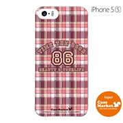 iPhone5s-YCM2P0286-78 [オリジナルデザイン apple iPhone5s アイフォン5s ケース (チェック柄コレクション No.86 ボーイ)]