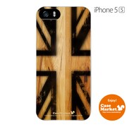 iPhone5s-YCM2P0307-78 [オリジナルデザイン apple iPhone5s アイフォン5s ケース (UnionJack Wood Burn)]