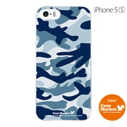 iPhone5s-YCM2P0340-78 [オリジナルデザイン apple iPhone5s アイフォン5s ケース (カモ柄 アーミーブルー)]