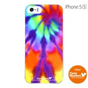 iPhone5s-YCM2P0347-78 [オリジナルデザイン apple iPhone5s アイフォン5s ケース (タイダイ エスニック)]