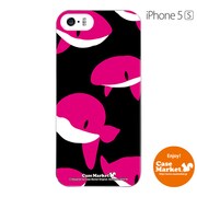 iPhone5s-YCM2P0354-78 [オリジナルデザイン apple iPhone5s アイフォン5s ケース (ピンククジラズ)]