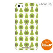 iPhone5s-YCM2P0358-78 [オリジナルデザイン apple iPhone5s アイフォン5s ケース (ドット グリーンアップル)]