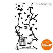 iPhone5s-YCM2P0381-78 [オリジナルデザイン apple iPhone5s アイフォン5s ケース (バードエンドレス)]