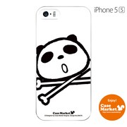 iPhone5s-YCM2P0382-78 [オリジナルデザイン apple iPhone5s アイフォン5s ケース (パンダスカル A)]