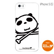 iPhone5s-YCM2P0383-78 [オリジナルデザイン apple iPhone5s アイフォン5s ケース (パンダスカル B)]