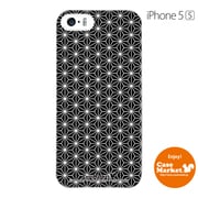 iPhone5s-YCM2P0384-78 [オリジナルデザイン apple iPhone5s アイフォン5s ケース (和柄 麻の葉柄)]