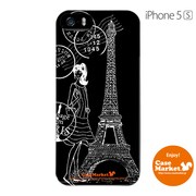 iPhone5s-YCM2P0393-78 [オリジナルデザイン apple iPhone5s アイフォン5s ケース (エッフェル塔コレクション ショッピング)]