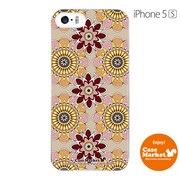 iPhone5s-YCM2P0406-78 [オリジナルデザイン apple iPhone5s アイフォン5s ケース (インディア ジャガード)]