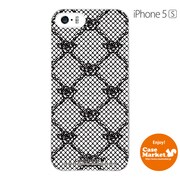 iPhone5s-YCM2P0409-78 [オリジナルデザイン apple iPhone5s アイフォン5s ケース (ゴシックレース柄 ブラック)]