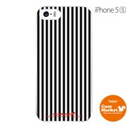 iPhone5s-YCM2P0418-78 [オリジナルデザイン apple iPhone5s アイフォン5s ケース (モノクロストライプ ベビーライン)]