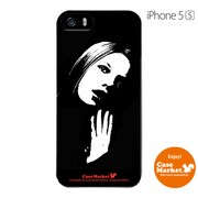iPhone5s-YCM2P0444-78 [オリジナルデザイン apple iPhone5s アイフォン5s ケース (THE WOMEN mono design)]