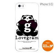 iPhone5s-YCM2P0473-78 [オリジナルデザイン apple iPhone5s アイフォン5s ケース (Lovegram & Panda Love)]