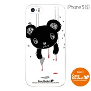 iPhone5s-YCM2P0475-78 [オリジナルデザイン apple iPhone5s アイフォン5s ケース (メロイックベア サイコパス - A)]