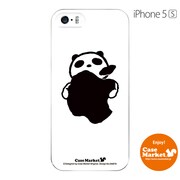 iPhone5s-YCM2P0488-78 [オリジナルデザイン apple iPhone5s アイフォン5s ケース (サイコパス & アップル - パンダB)]
