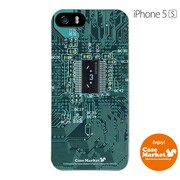 iPhone5s-YCM2P0503-78 [オリジナルデザイン apple iPhone5s アイフォン5s ケース (ショボーン on 基盤 (´・ω・`))]