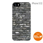 iPhone5s-YCM2P0573-78 [オリジナルデザイン apple iPhone5s アイフォン5s ケース (レンガ パターン ダークビンテージ)]