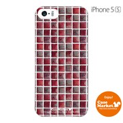 iPhone5s-YCM2P0581-78 [オリジナルデザイン apple iPhone5s アイフォン5s ケース (スウェーデン タイル チェリー)]