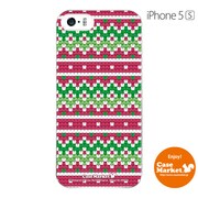 iPhone5s-YCM2P0600-78 [オリジナルデザイン apple iPhone5s アイフォン5s ケース (スウェーデン クリスマス グラフィック C)]