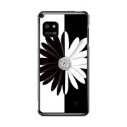 L-05E-YCM2P0040-78 [オリジナルデザイン docomo L-05E Optimus it ケース (B&W・フラワー)]