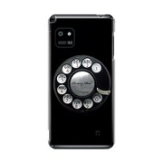 L-05E-YCM2P0345-78 [オリジナルデザイン docomo L-05E Optimus it ケース (黒電話)]