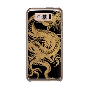 P-03E-YCM2P0064-78 [オリジナルデザイン docomo P-03E ELUGA P ケース (昇り龍（金龍）)]