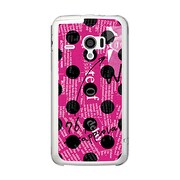 SH-06E-YCM2P0033-78 [オリジナルデザイン docomo SH-06E AQUOS PHONE ZETA ケース (News-paper-Dot ピンク)]