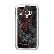 SH-06E-YCM2P0062-78 [オリジナルデザイン docomo SH-06E AQUOS PHONE ZETA ケース (龍の咆哮（赤）)]