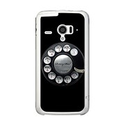 SH-06E-YCM2P0345-78 [オリジナルデザイン docomo SH-06E AQUOS PHONE ZETA ケース (黒電話)]