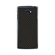 SH-07E-YCM2P0016-78 [オリジナルデザイン docomo SH-07E AQUOS PHONE si ケース (ブラックカーボンパターン)]