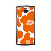 SH-07E-YCM2P0023-78 [オリジナルデザイン docomo SH-07E AQUOS PHONE si ケース (ルーズフラワーコレクション オレンジ)]
