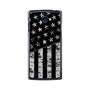 SH-07E-YCM2P0045-78 [オリジナルデザイン docomo SH-07E AQUOS PHONE si ケース (ブラックアメリカン・フラッグ)]