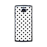 SH-07E-YCM2P0099-78 [オリジナルデザイン docomo SH-07E AQUOS PHONE si ケース (Dot Pattern キュート ホワイト)]