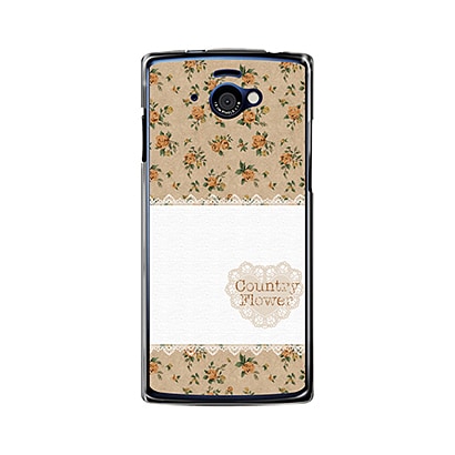 オリジナルデザイン docomo SH-07E AQUOS PHONE si ケース (カントリーフラワー) SH-07E-YCM2P0221-78