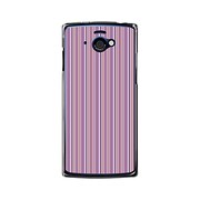 SH-07E-YCM2P0271-78 [オリジナルデザイン docomo SH-07E AQUOS PHONE si ケース (Stripe Pattern パープル)]