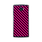オリジナルデザイン docomo SH-07E AQUOS PHONE si ケース (ピンク ストライプ ライン) SH-07E-YCM2P0411-78